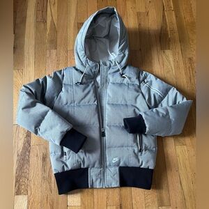 Nike Gray Down Jacket